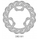 Delta Braking, přední brzdový kotouč, Honda CR 125 '95-07, 250 '95-01, CRF 250 '04-14, CRF 450 '02-14 WAVE (240X101X3mm) (6X6,5m
