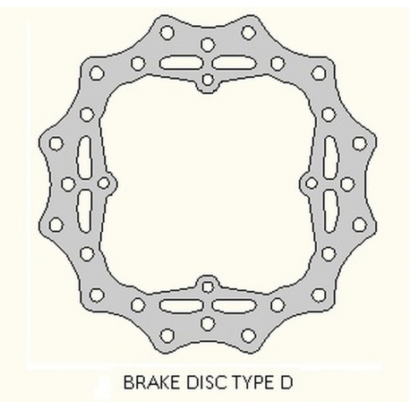 Delta Braking, zadní brzdový kotouč, Husqvarna TC 85 '14-20, KTM SX 85 '11-20, 250/350 FREERIDE '12-19, WAVE ULTRA LIGHT