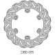 Delta Braking, zadní brzdový kotouč, GAS-GAS 125/200/250/300/450 '95-21, WAVE (220X108,2X4mm) (6X6,5mm) (NG1057)