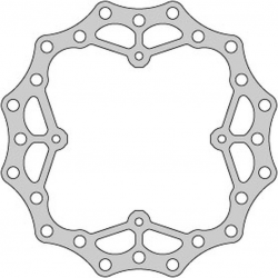 Delta Braking, zadní brzdový kotouč, Honda CR 125 '02-07, CRF 250 '04-14, CRF 250 X '04-17, CRF 450 '02-21, WAVE ULTRA LIGHT (24
