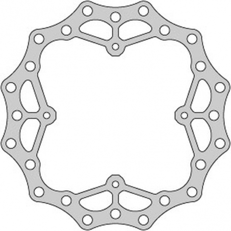Delta Braking, zadní brzdový kotouč, Honda CR 125 '02-07, CRF 250 '04-14, CRF 250 X '04-17, CRF 450 '02-21, WAVE ULTRA LIGHT (24