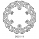 Delta Braking, zadní brzdový kotouč, Kawasaki KX 125 '89-'02, KX 250 '89-02, WAVE (220X100X4mm) (6X6,5mm) (NG138)