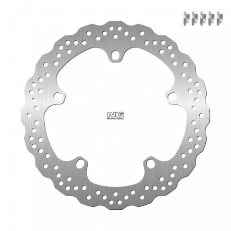 NG, přední brzdový kotouč, BMW F 800/R850,1100,1150/K 1200/1300/1600 (320X181X4,8mm) (5X14,0mm) WAVE
