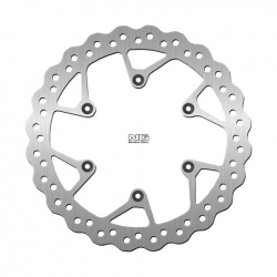 NG, přední brzdový kotouč, Suzuki DR 125 SM '09-12 (260X118X3,5mm) (6X6,5mm) WAVE