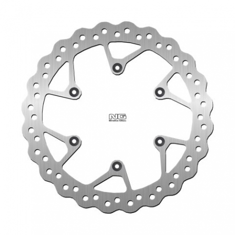 NG, přední brzdový kotouč, Suzuki DR 125 SM '09-12 (260X118X3,5mm) (6X6,5mm) WAVE