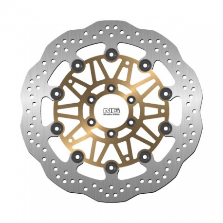 NG, přední brzdový kotouč, MOTO GUZZI NORGE 1200 '06-16 (320X64X5,0mm) (6X8,5mm) WAVE plovoucí