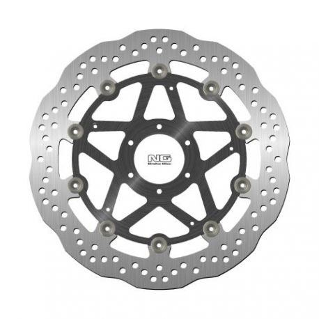 NG, přední brzdový kotouč, Ducati MONSTER 696 '08-14, ST3/ST4 '03-07 (320X64X5mm) (6X8,5mm) WAVE plovoucí