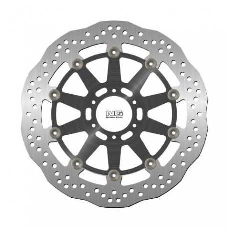 NG, přední brzdový kotouč, Aprilia DROSODURO 900/TUONO660 '17-21, MOTO GUZZI V7 '17-20 (320X64X4,5mm) (6X8,5mm) WAVE, plovoucí
