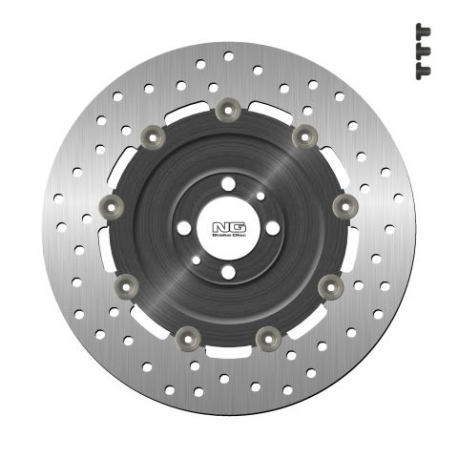NG, zadní brzdový kotouč, BMW K1200LT/R1200C/CL '97-09 (285X51,1X7mm) (4X12,8mm) plovoucí (duralový unašeč)
