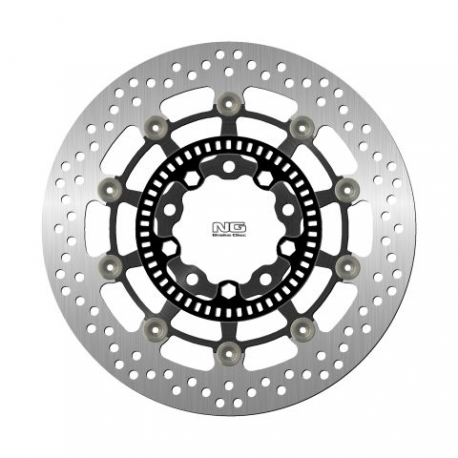 NG, přední brzdový kotouč, Kawasaki VULCAN 650 '15-21 (300X80X5mm) (5X10,5mm) plovoucí (duralový unašeč)