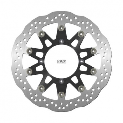NG, přední brzdový kotouč, Kawasaki SUPERMOTARD 125/250 '06, SUPERMOTARD 450 '06-10 (320X109X5mm) (4X9,5mm) WAVE plovoucí