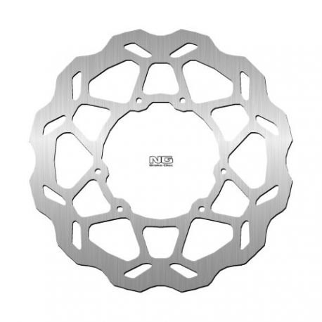 NG, přední brzdový kotouč, Derbi 50/125, SHERCO 50/125/290 (260X108X3,5mm) (6X6,5mm) WAVE