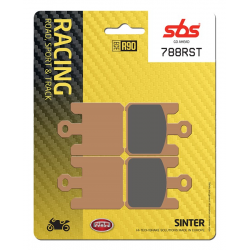 SBS, brzdové desky KH369, Track&Sport Sinter, zlatá barva (brzdová směs RS)