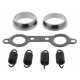 Winderosa (Vertex), těsnění výfukového potrubí, Polaris SPORTSMAN TOURING 800 EFI 08-09, SPORTSMAN X2 700 EFI 08, SPORTS