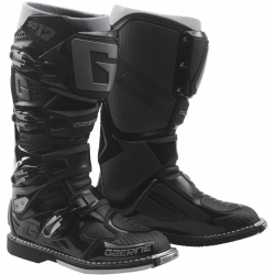 Gaerne SG-12, Cross boty, Enduro Black, černá barva, velikost 43