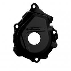 Polisport, kryt víka alternátoru, KTM SXF 250/350.-16-17, Husqvarna FC 250/350 16-17, černá barva