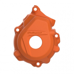 Polisport, kryt víka alternátoru, KTM SXF 250/350,-16-17, Husqvarna FC 250/350 16-17, oranžová barva
