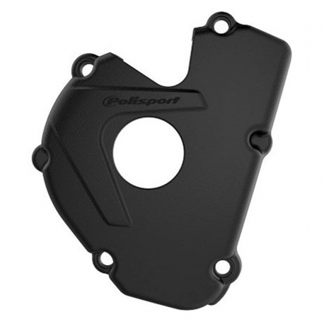Polisport, kryt víka alternátoru,  Kawasaki KXF250 17-18 černá barva