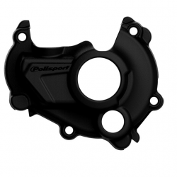 Polisport, kryt víka alternátoru,  KTM SXF/EXCF 450/500 17-19, Husqvarna FE/FC 450/500 16-19 černá barva