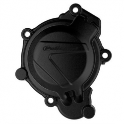 Polisport, kryt víka alternátoru,  KTM SX125/150 16-19, Husqvarna TC/TX/TE 125/150 16-19 černá barva