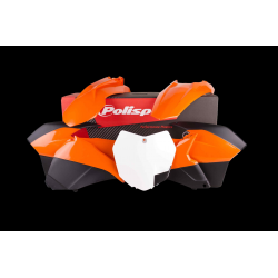 Polisport, sada plastů, KTM SX/SXF/XC 13-15 oranžová barva