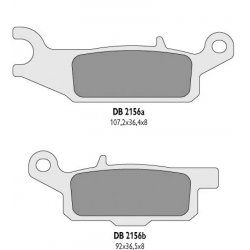 Delta Braking, brzdové desky KH444 Yamaha YFM 550 GRIZZLY '11-14, YFM 700 GRIZZLY '07-18 pravé přední - nahrazuje DB2156MX-D OR