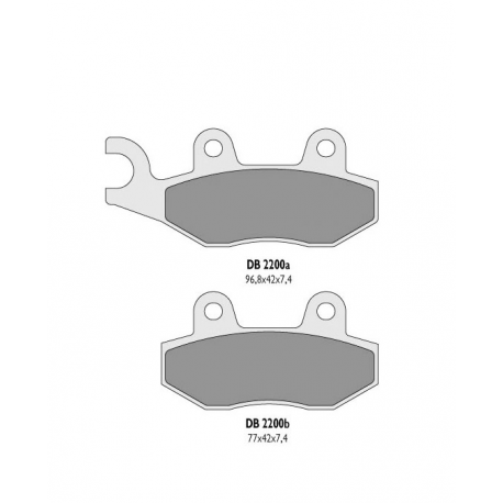 Delta Braking, brzdové desky KH135 / KH214, přední - nahrazuje DB2200MX-D a DB2200QD-D