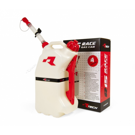 Racetech, kanystr pro rychlotankování, 15L červená barva