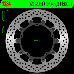 NG, přední brzdový kotouč, Triumph SPEED TRIPLE 1050 '08-'15, SPRINT 1050 '10-'14 (320X150X5) (5X10,5mm) plovoucí