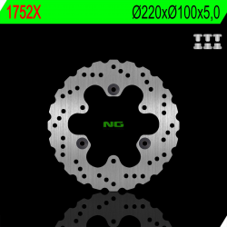 NG, zadní brzdový kotouč, Kawasaki EX 250/300/400 NINJA 13-21 WAVE