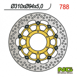 NG, přední brzdový kotouč, Honda CBR 1000 RR 04-05, CB 1300 01-10 (310X94X5) (6X65mm) CBR 600RR 03-17, CB 1000R 08-16, CTX 1300