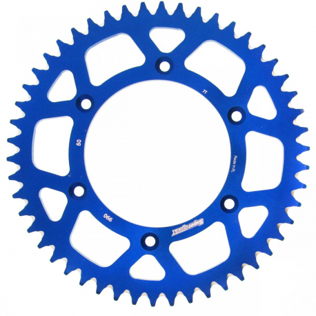 Supersprox, rozeta duralová 7075-T6 (ERGAL) 899 50 KTM SX/EXC (JTR897.50), modrá barva,