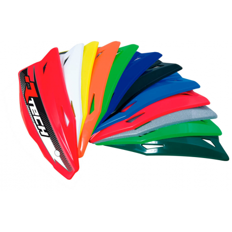 Racetech, náhradní plasty pro kryty páček VERTIGO / ALU / ATV bílá barva