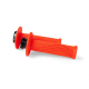 Racetech, gripy R20 LOCK-ON (22+25mm), oranžová barva NEON + 8 adaptérů plynu