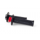 Racetech, gripy R20 LOCK-ON (22+25mm) BETA, černá barva + 3 adaptéry plynu