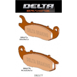 Delta Braking, brzdové desky KH465 Honda CRF 230/250L, AJP PR7, přední - nahrazuje DB2177MX-N a DB2177QD-N