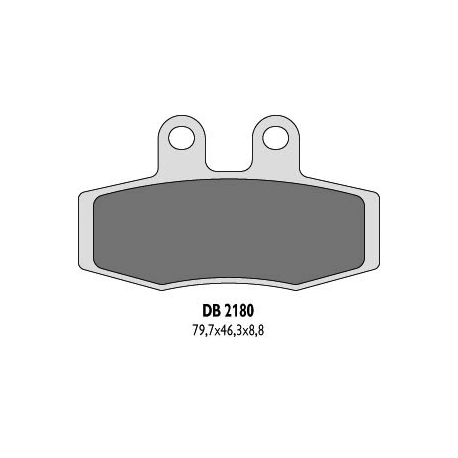 Delta Braking, brzdové desky KH132 - nahrazuje DB2180MX-D a DB2180QD-D