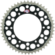 Renthal, rozeta Twinring 808 50 (ocelová / duralová), černá barva, Suzuki RM/RMZ (JTR808.50) (80850)
