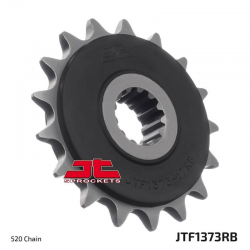 JT, přední řetězové kolečko, 2042 17, s gumovou výplní, Honda NC 750X/S/DCT '14-'15, INTEGRA 750 DCT '14-'15 (JTF1373.17RB)* (ře