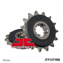 JT, přední řetězové kolečko, 2073 15, s gumovou výplní, Honda CB 600 HORNET '97-'06, CBR 600F '97-'98, CBF 600 '04-'07 (JTF1371.