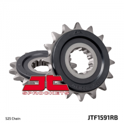 JT, přední řetězové kolečko, 2091 16, s gumovou výplní, Yamaha FZ8 '10-'15, MT 09 '14-'17, MT 07 '14-'18, TDM 900 '02-'13 , MT10