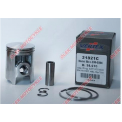 Vertex, pístní sada Morini G30, G304 50CCM (38,96mm) 2 kroužky