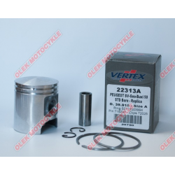 Vertex, pístní sada Peugeot SV, BUXY, ELYSEO, TREKKER 50 (39,925mm) (kroužky 52715003994 X 2 ks.)