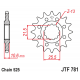 JT, přední řetězové kolečko, 2331 14 BENELLI BN 302 '15-19, 500 LEONCINO '17-, TRK 502 '17-18, TRX 502X '18- (233114JT) (řetěz 5
