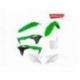 Polisport, sada plastů, Kawasaki KXF 250 17-18 barva OEM