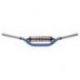 Renthal, řidítka 1,1/8" (28,6mm) MX Twinwall 922 HANDLEBAR BLUE RC HIGH PADDED, modrá barva s chráničem
