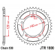 JT, rozeta 4409 43 Suzuki GSF 1250 '06-'16, GSXR 1000/1300 (JTR1800.43ZBK)* (řetěz 530), černá barva,
