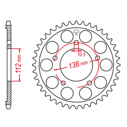 Grosskopf, rozeta, 4448 48 Yamaha R6 99-02 (530)
