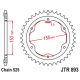 JT, rozeta 4642 38 KTM 1290 SUPERDUKE (14-18) (JTR893.38ZBK)* (řetěz525), černá barva,
