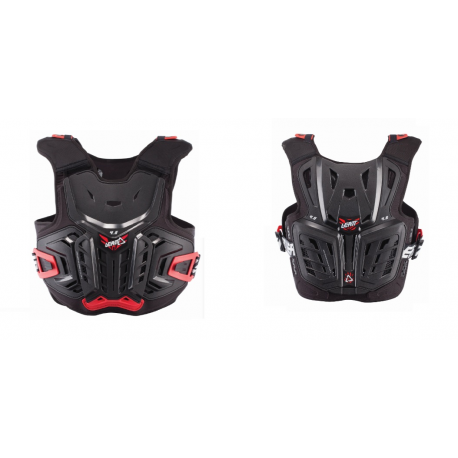 Leatt, hrudní chránič, Chest Protector 4.5 JUNIOR (147-159CM), barva černá/červená
